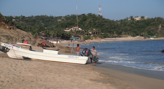 Mazunte beach